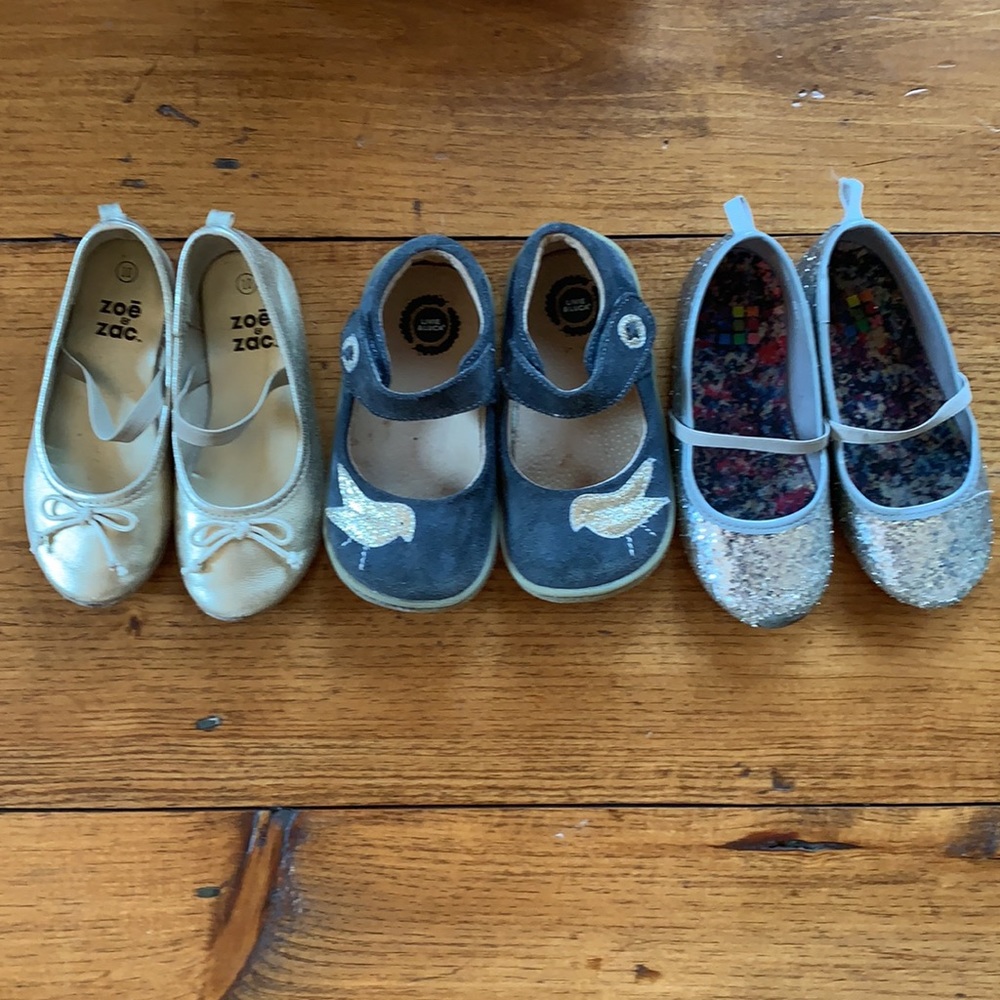 Livie & Luca size 9, Zac & Zoe size 10 ballet shoe